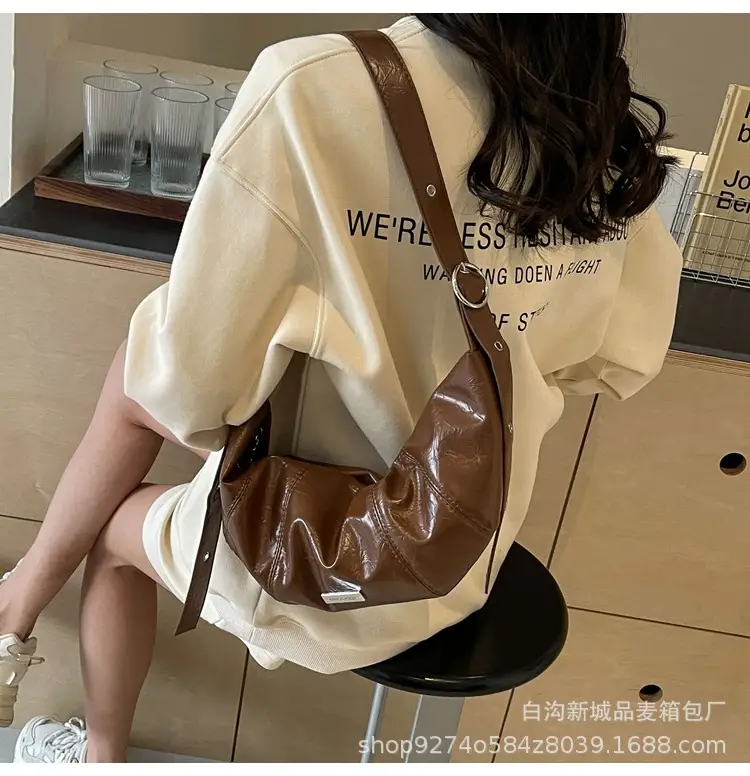 Black PU Leather Shoulder Bag for Women 2026 — feature 28