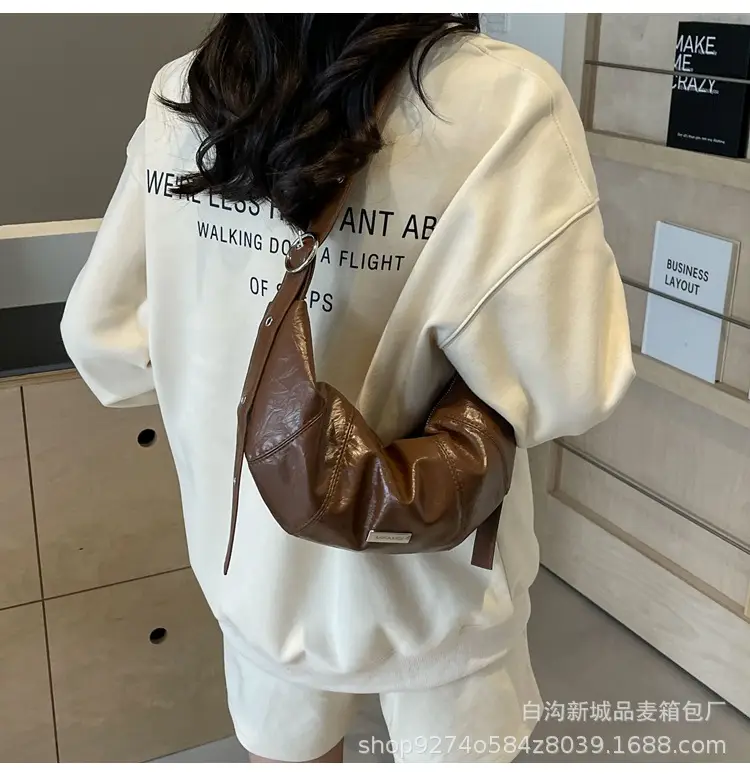 Black PU Leather Shoulder Bag for Women 2026 — feature 29