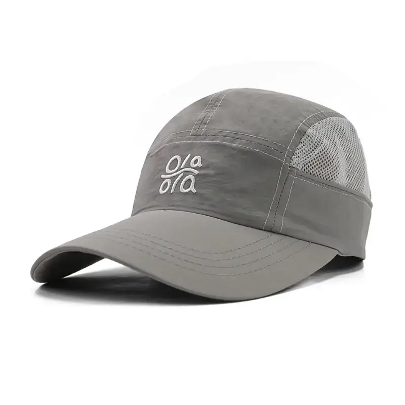 Men Purple Mesh Baseball Cap Summer Wear