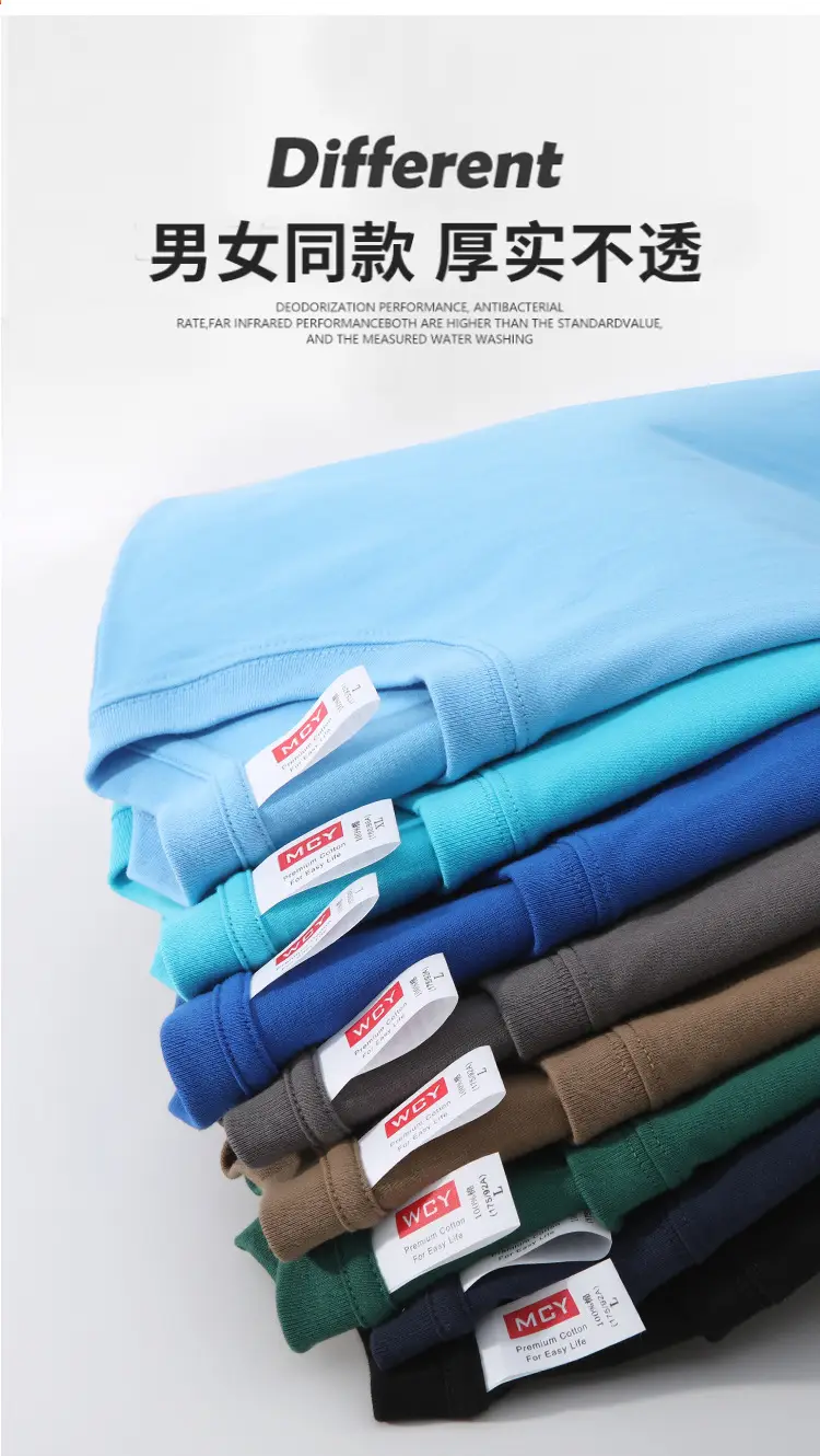 Hebei Short-Sleeved Processing and Customization 200g Pure Cotton Round Neck T-Shirt Activity Uniform Class Uniform Pure Color Blank Cultural Shirt — feature 8