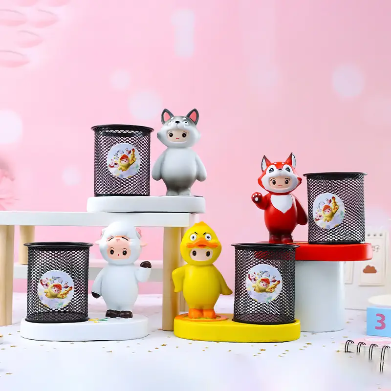 Cute LED Desk Lamp with Bowtie Cat Design