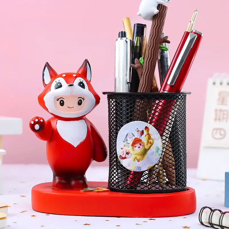 Cute LED Desk Lamp with Bowtie Cat Design