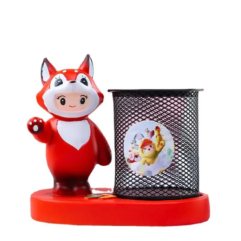 Cute LED Desk Lamp with Bowtie Cat Design