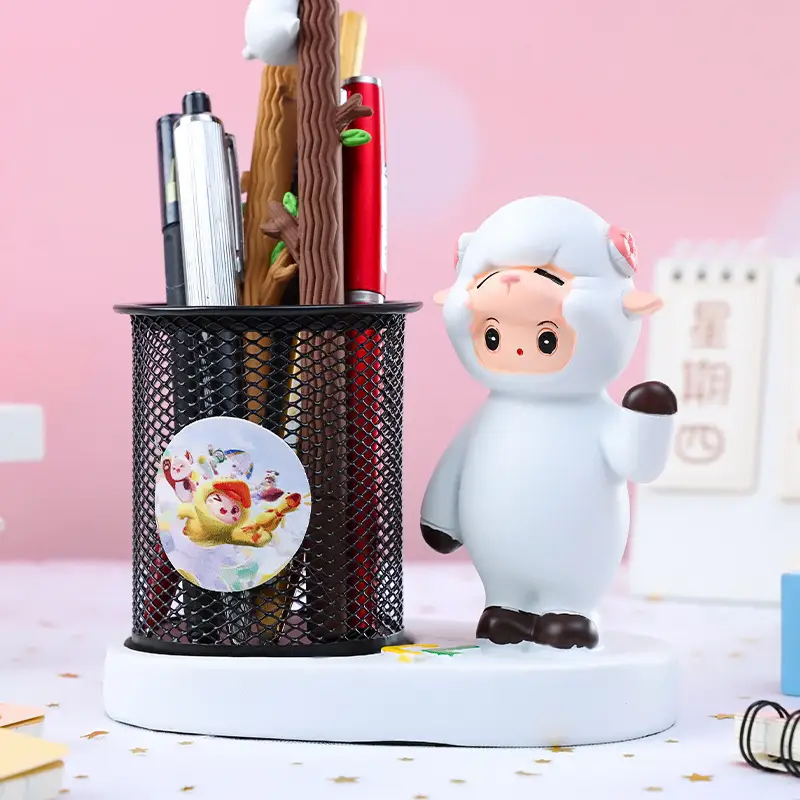 Cute LED Desk Lamp with Bowtie Cat Design — feature 2