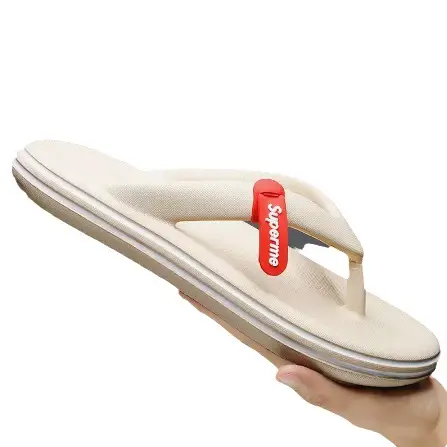 Dung Flip Flops Men's Summer Outfit Indoor Non-slip Casual Flip Flops Men's Sports Beach Sandals