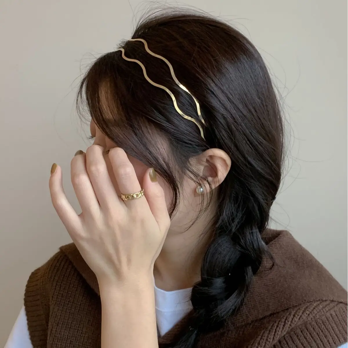 2024 New Summer Hair Pressing Headband with Adjustable Strap - Image 3