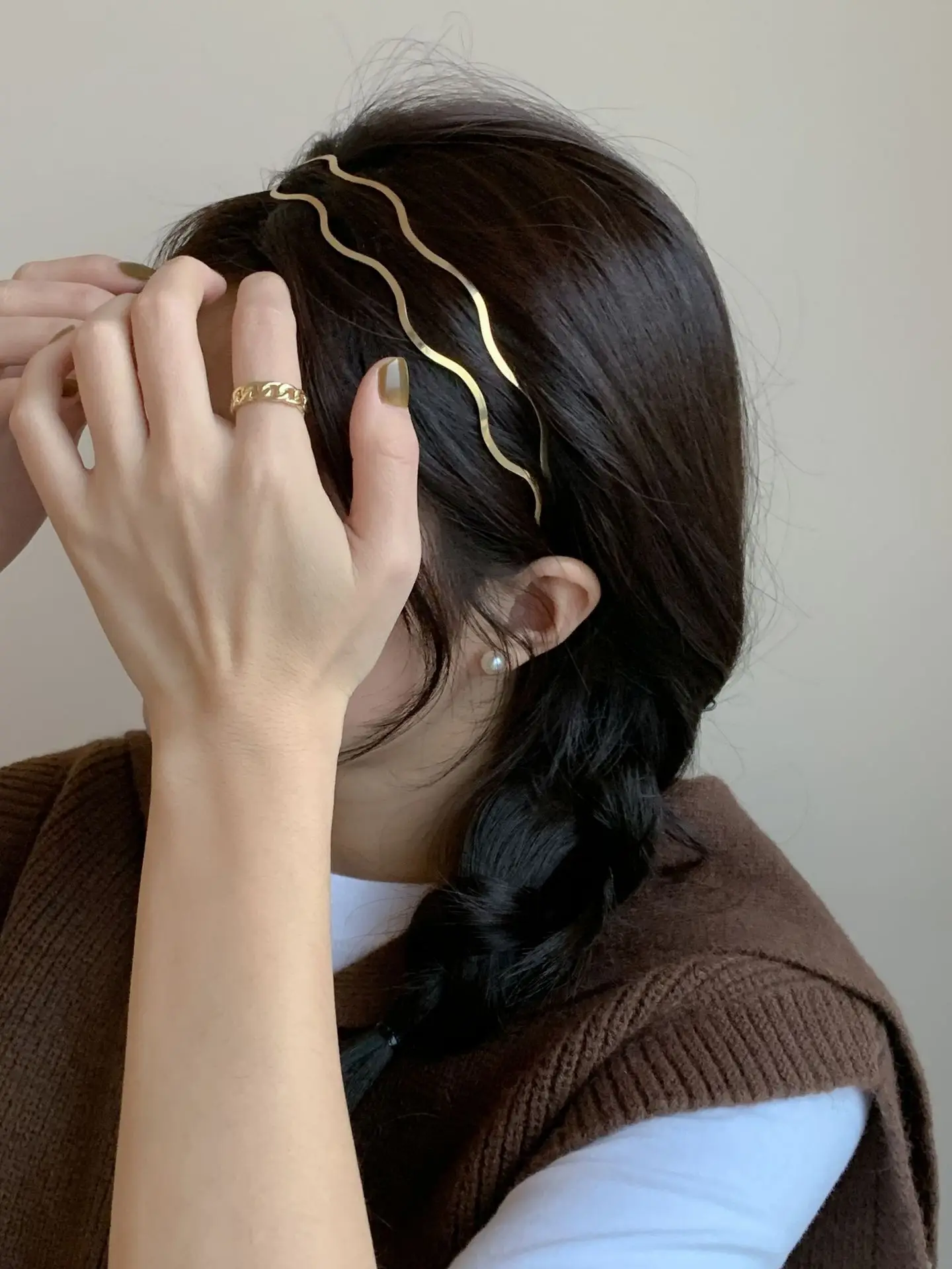 2024 New Summer Hair Pressing Headband with Adjustable Strap — feature 8