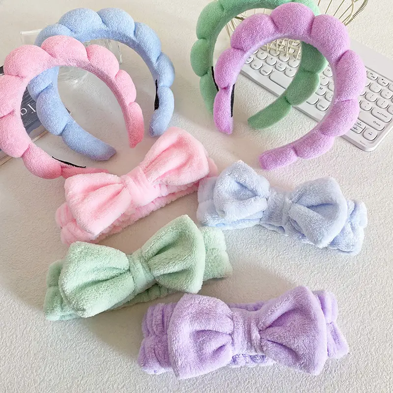 Grey Soft Braided Hair Bands for Women - Image 10