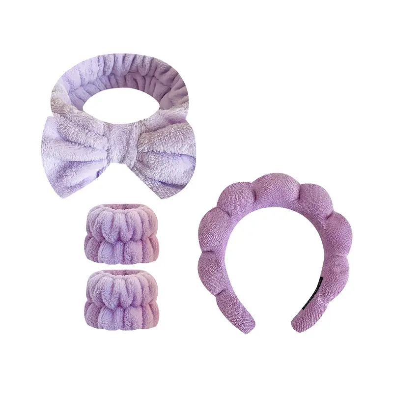 Grey Soft Braided Hair Bands for Women - Image 12