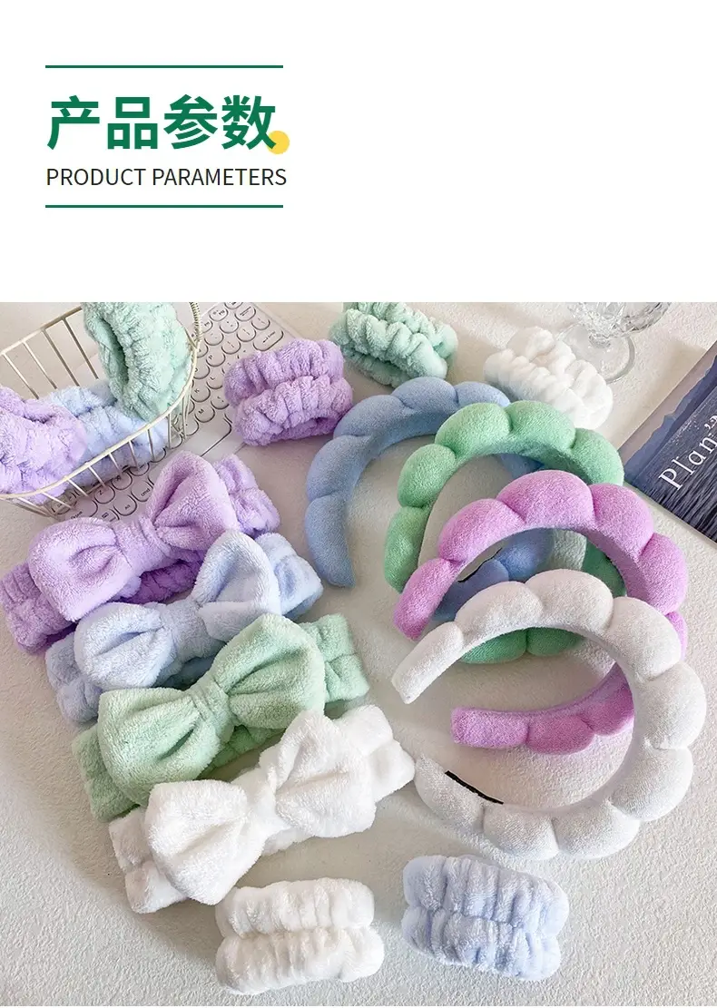 Grey Soft Braided Hair Bands for Women — feature 4