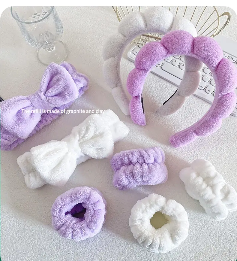 Grey Soft Braided Hair Bands for Women — feature 5