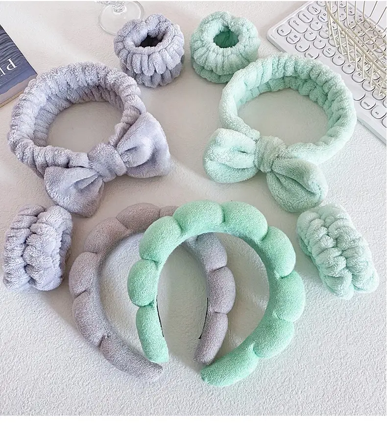 Grey Soft Braided Hair Bands for Women — feature 8