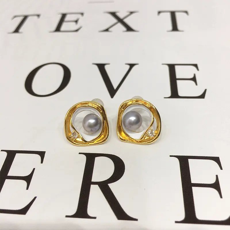 18K Gold Pearl Earrings for Women — feature 7