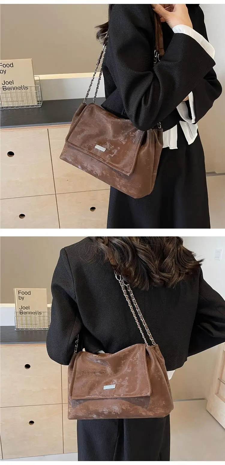 Pink Chain Shoulder Bag for Women Spring Summer — feature 10