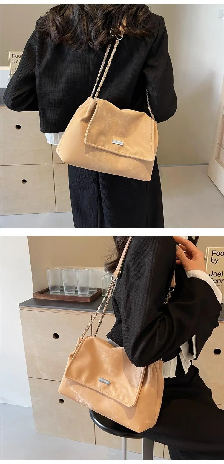 Pink Chain Shoulder Bag for Women Spring Summer — feature 11