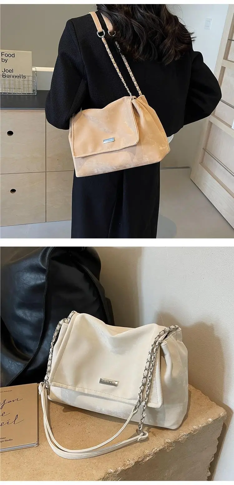 Pink Chain Shoulder Bag for Women Spring Summer — feature 12
