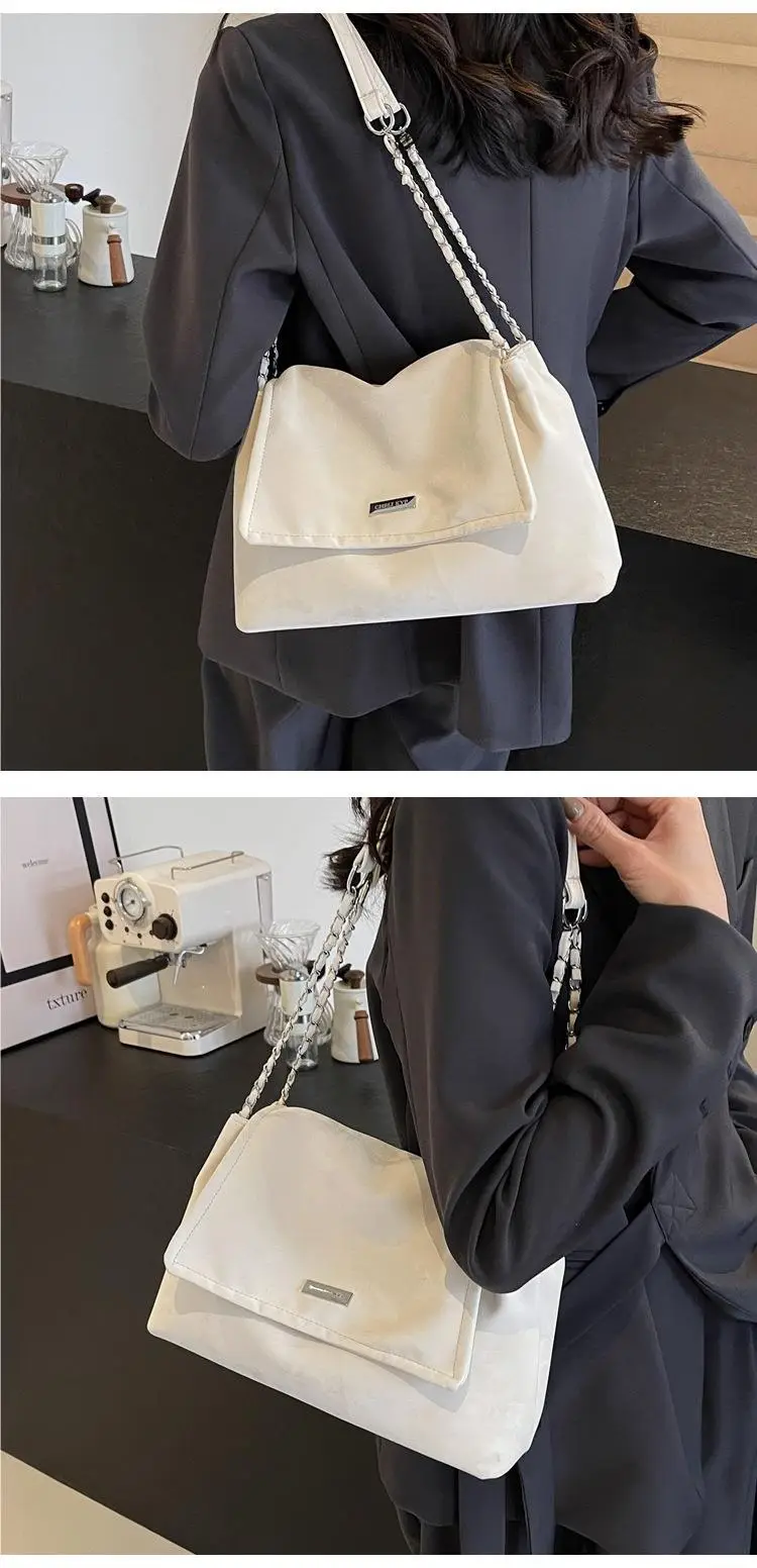 Pink Chain Shoulder Bag for Women Spring Summer — feature 5