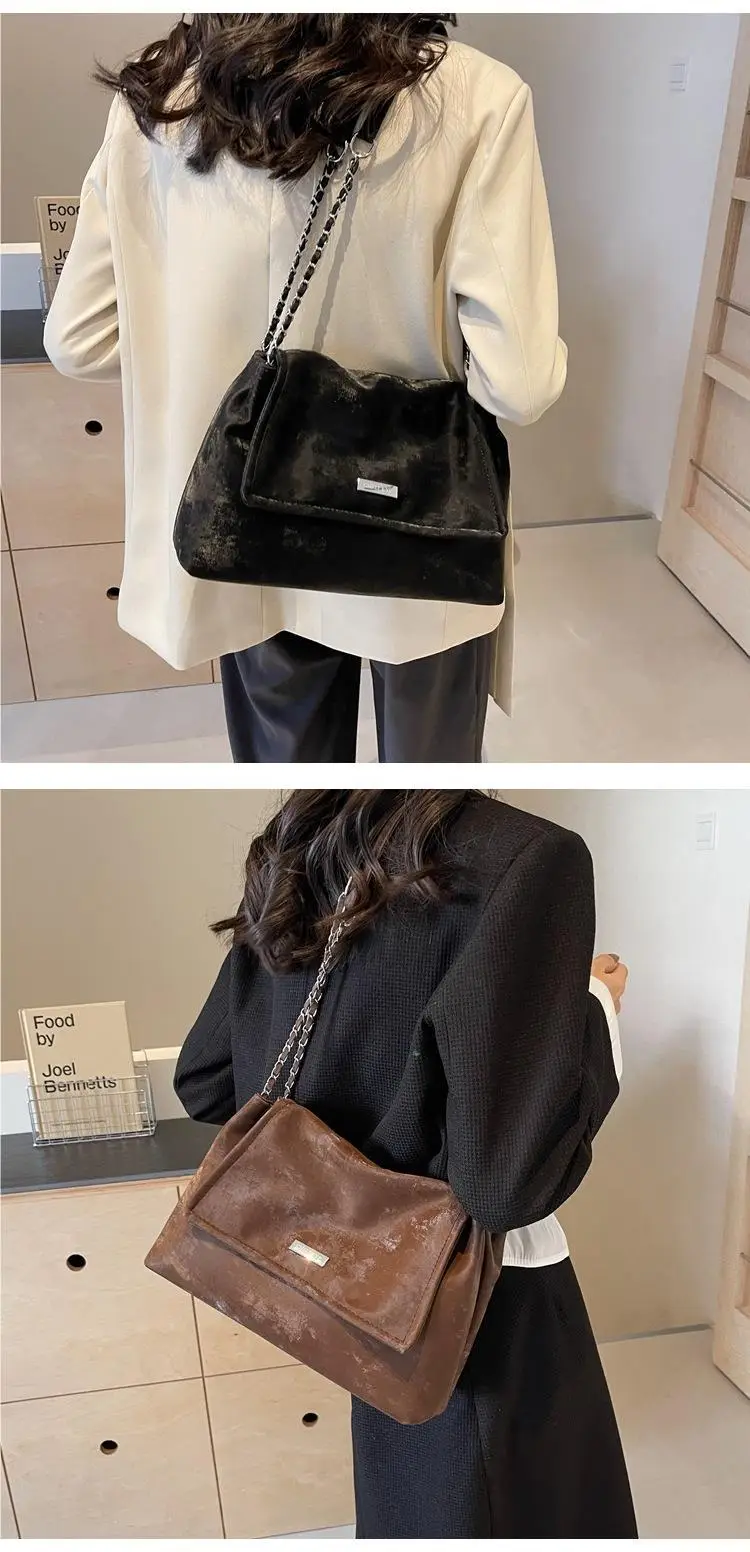 Pink Chain Shoulder Bag for Women Spring Summer — feature 9
