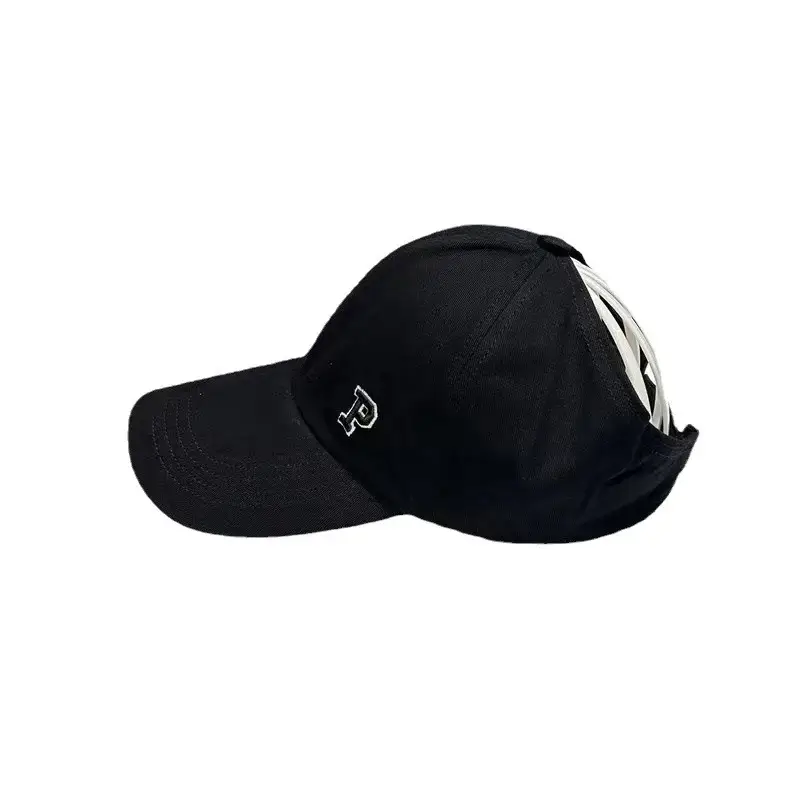Girls Baseball Cap with Ponytail Hole & UV Protection - Image 12