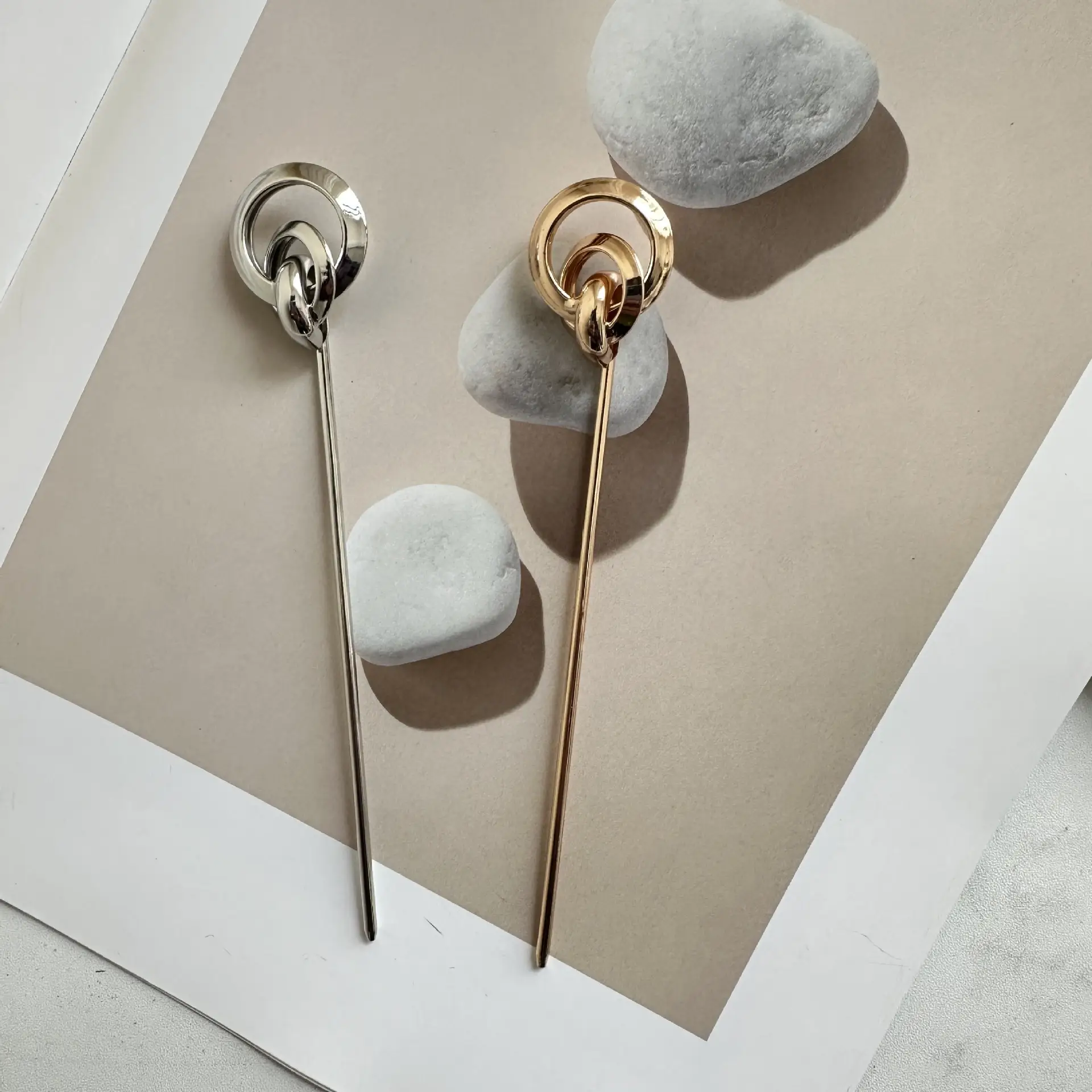 Modern Silver Hairpin for Women & Girls — feature 11
