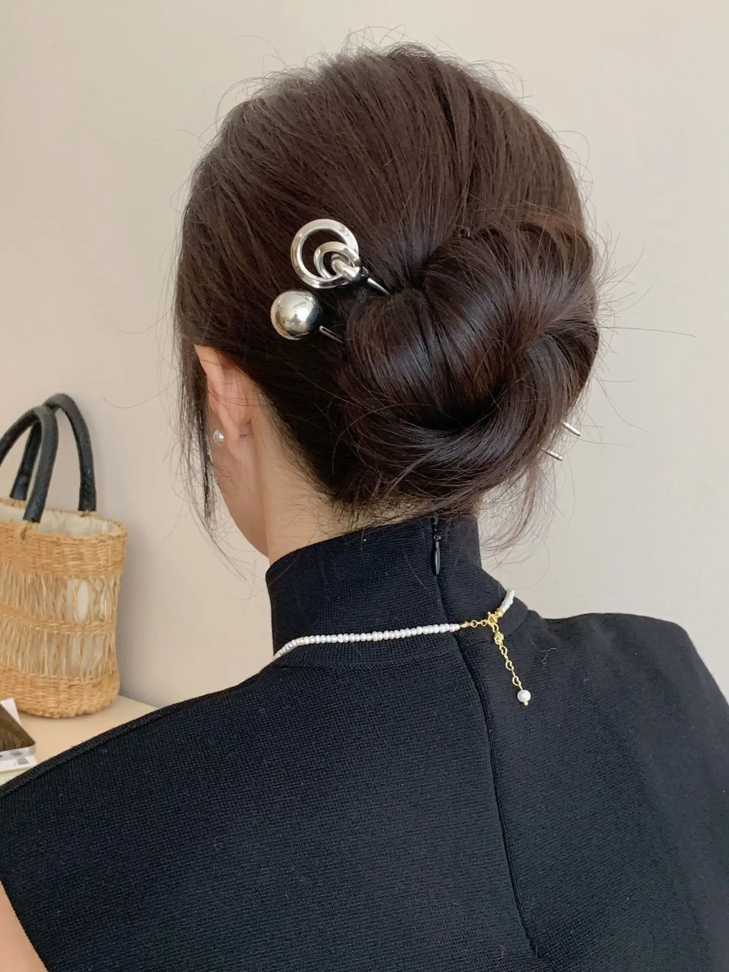 Modern Silver Hairpin for Women & Girls — feature 6