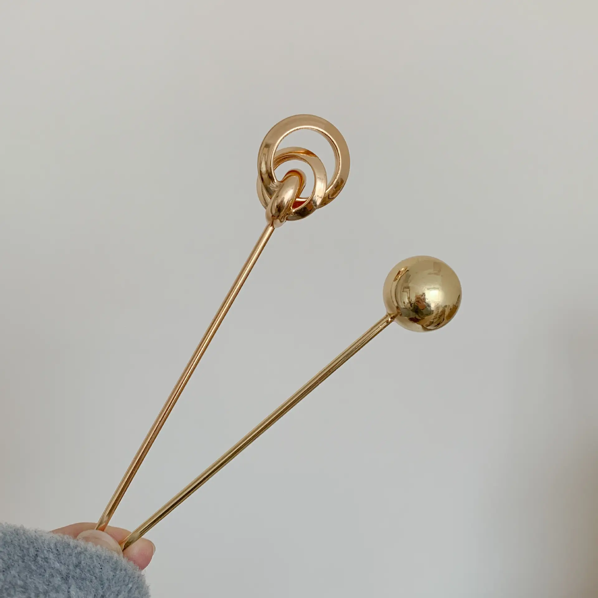 Modern Silver Hairpin for Women & Girls — feature 9
