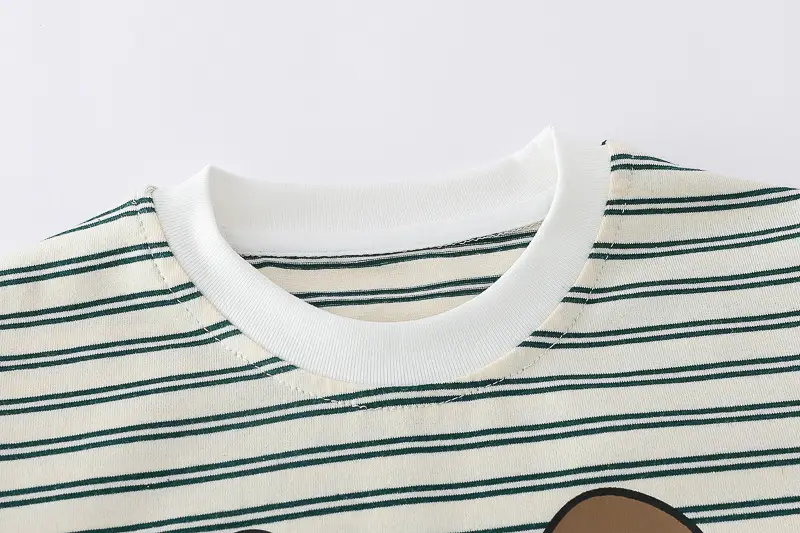 Baby Striped T-Shirt Shorts Set for Boys Summer 2024 — feature 18