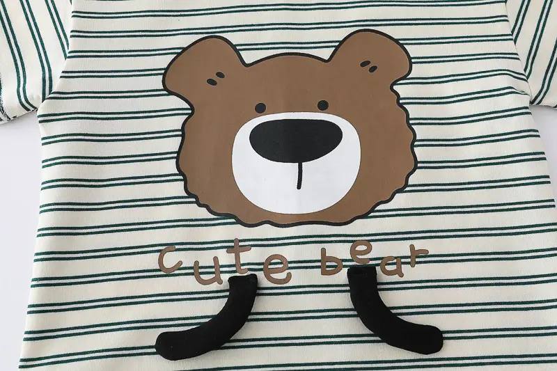 Baby Striped T-Shirt Shorts Set for Boys Summer 2024 — feature 20