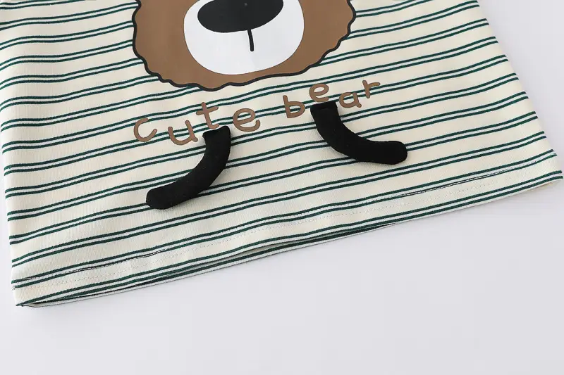 Baby Striped T-Shirt Shorts Set for Boys Summer 2024 — feature 21