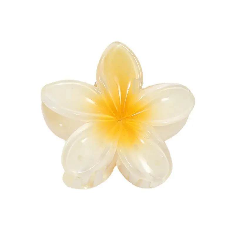 Summer Egg Flower Hairpin Yellow High-End - Image 7