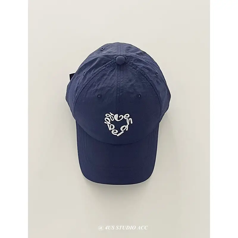 Women Korean Style Sunproof Beaded Cap White Purple - Image 4