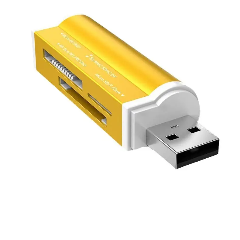 All-In-One Card Reader Blue All-in-One Mini Card Reader