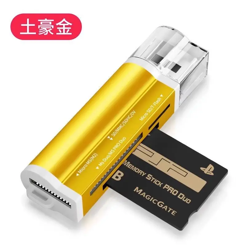 All-In-One Card Reader Blue All-in-One Mini Card Reader — feature 11