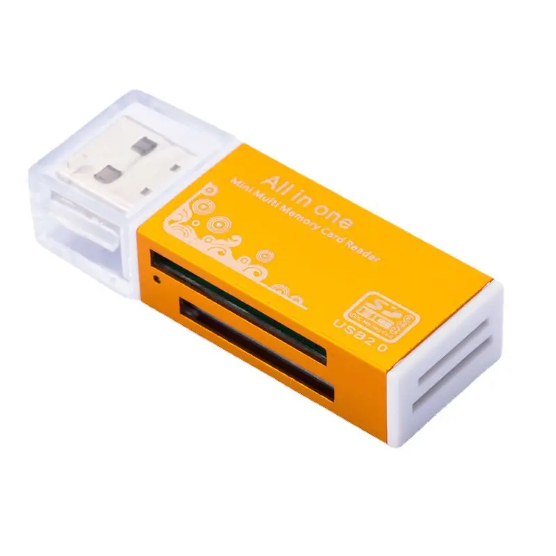 All-In-One Card Reader Blue All-in-One Mini Card Reader