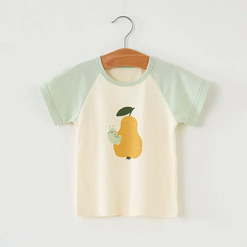 Short Sleeve Cotton T-Shirt for Boys Summer Wear - Image 5