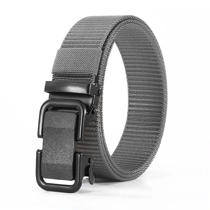 Men Genuine Leather Belt Gray Customized - Image 6