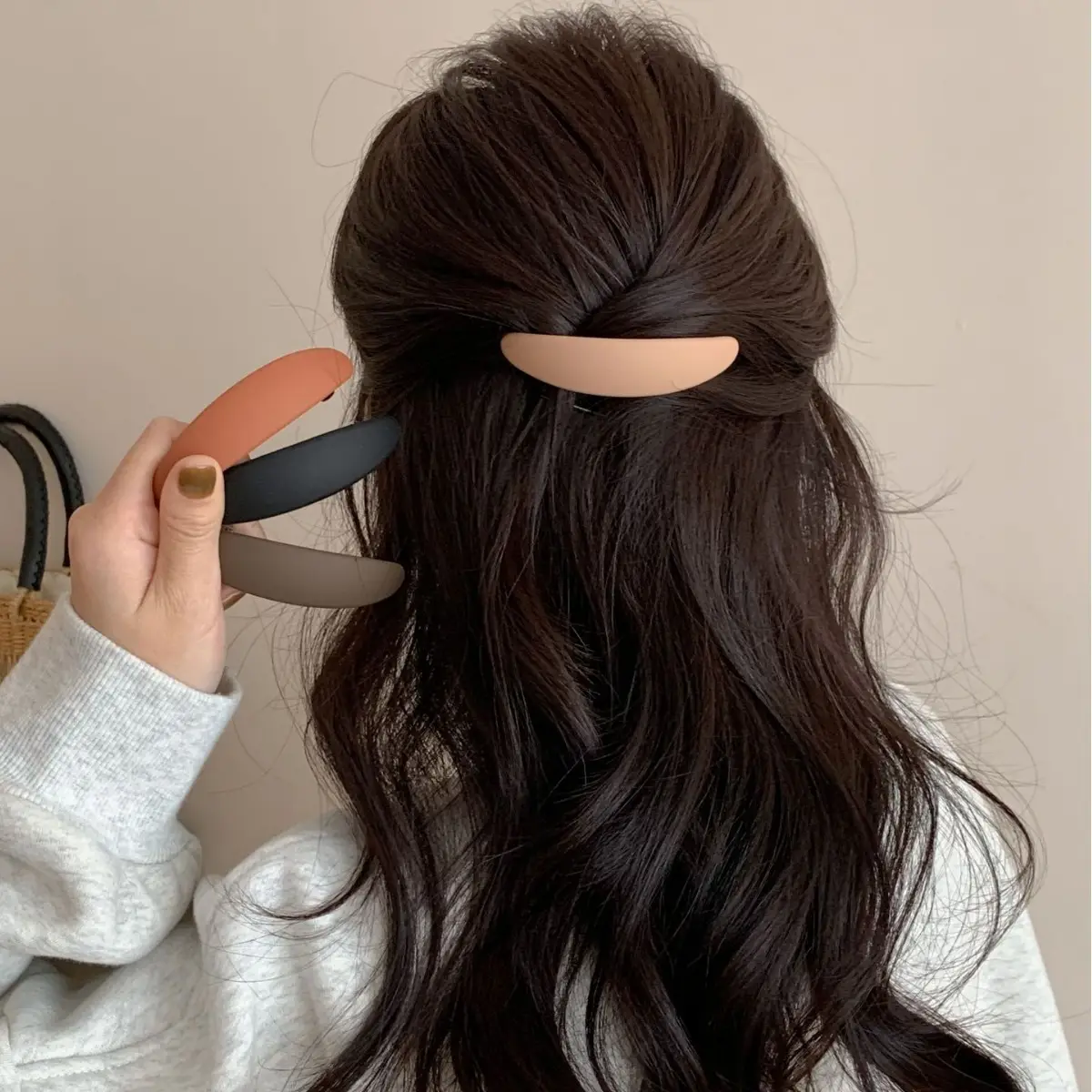 French Retro Side Clip Hairpin for Bangs & Head Cover - Image 9