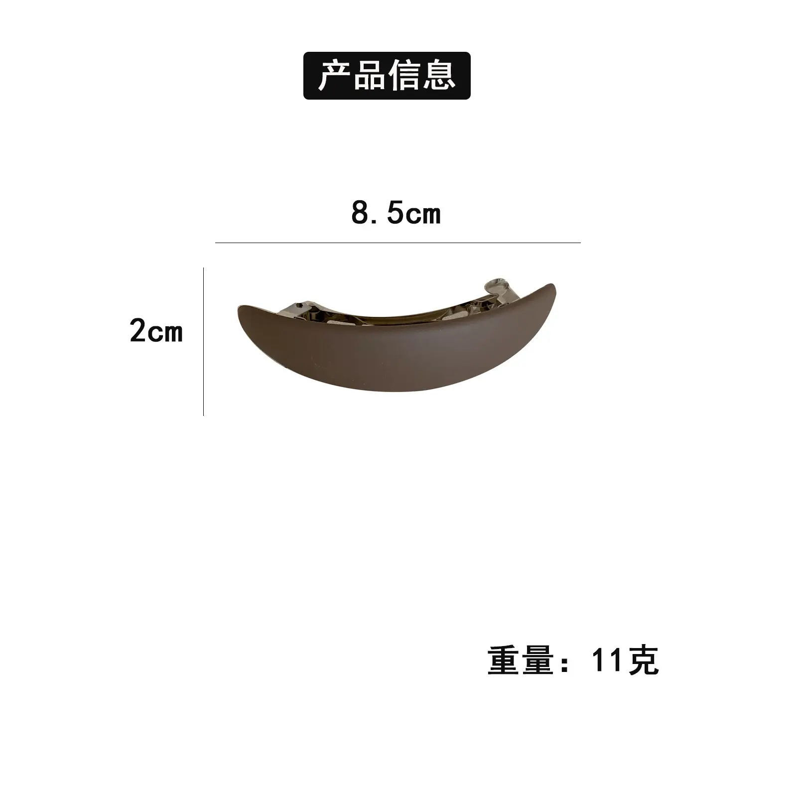 French Retro Side Clip Hairpin for Bangs & Head Cover — feature 3