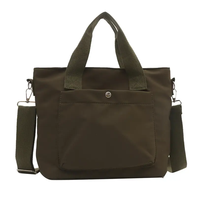 Black Large Capacity Shoulder Messenger Bag 2024 - Image 4