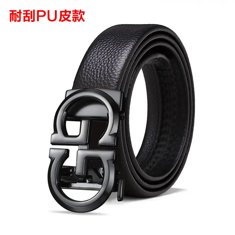 Black positive and negative G + scratch-resistant Pu belt body