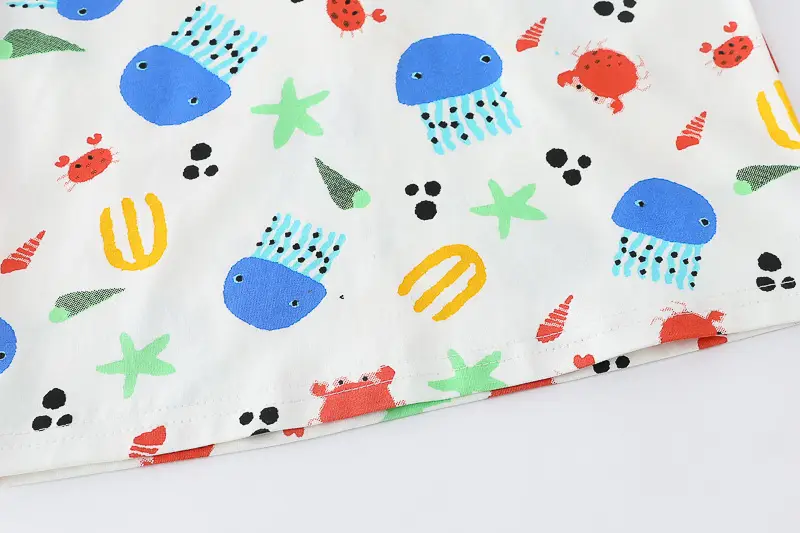 Boys' 2Pc Printed Polo Shorts Set Summer 2024 — feature 28