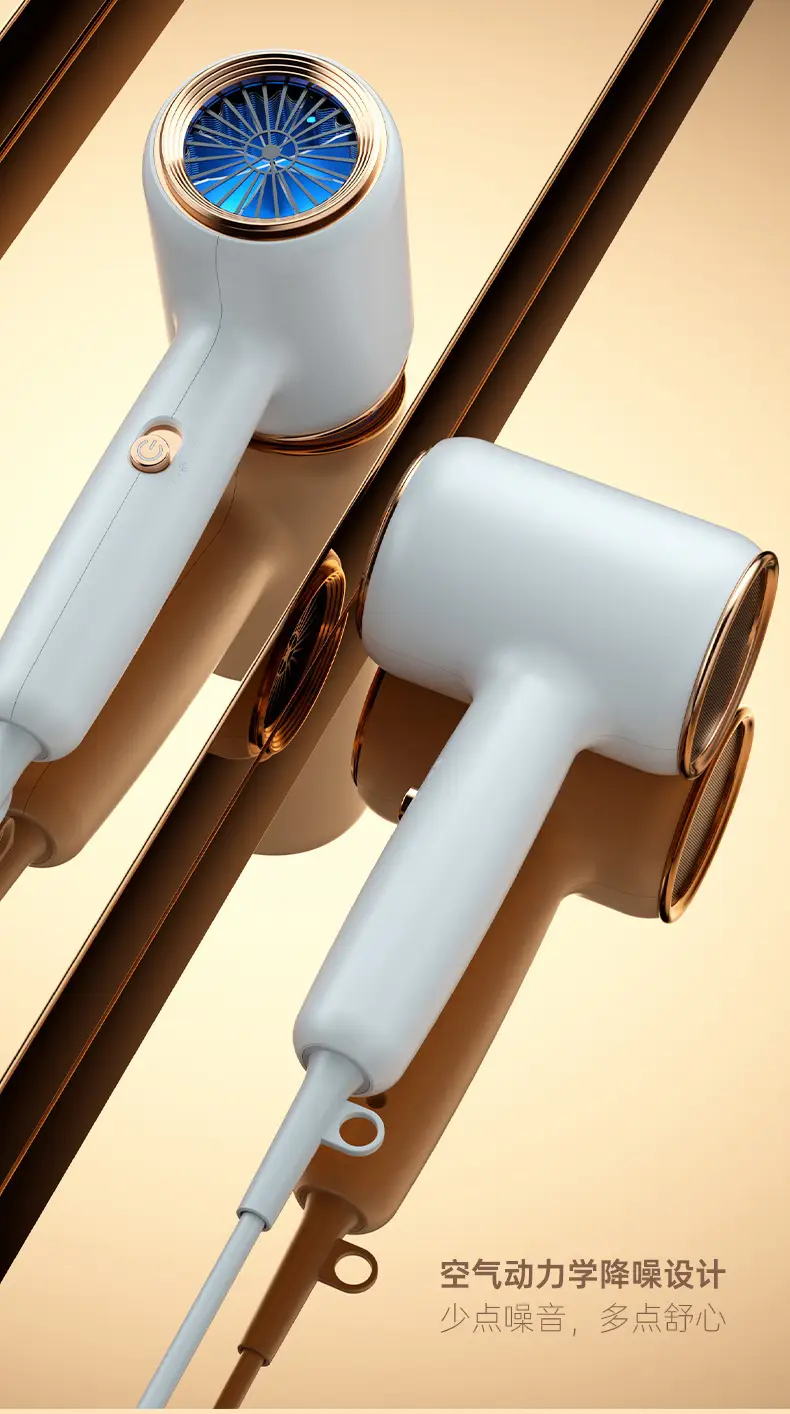Electric Hair Dryer with Strong Wind & LED Light — feature 23
