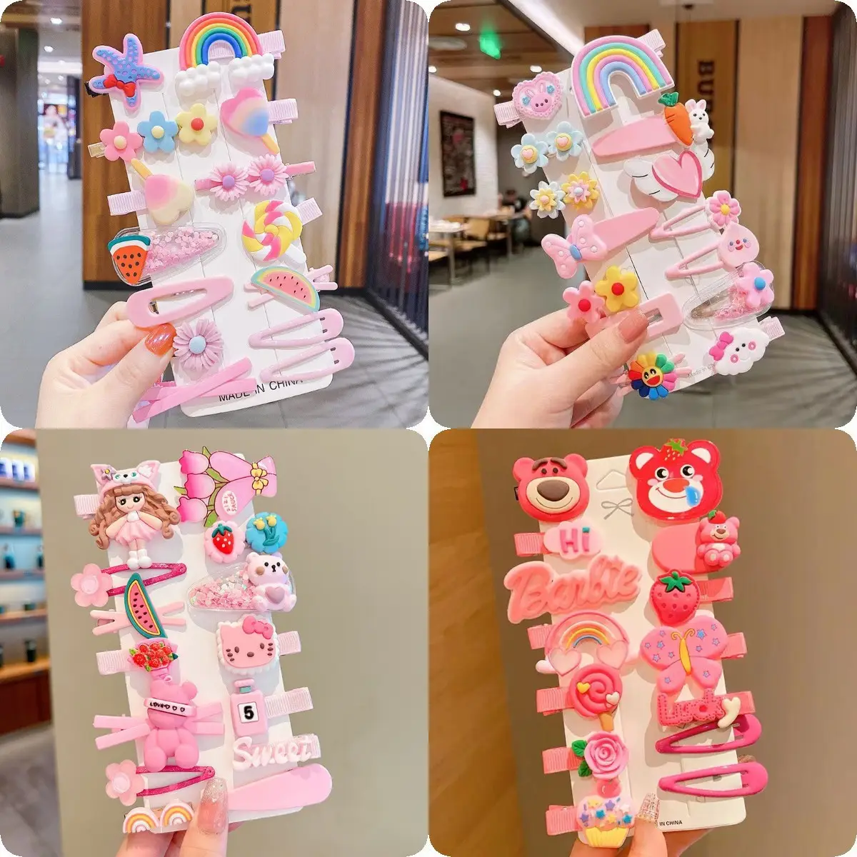 New Baby Girl 14-Piece Hairpin Set Cute Bangs Clip — feature 10