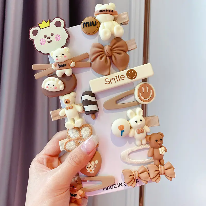 New Baby Girl 14-Piece Hairpin Set Cute Bangs Clip — feature 17