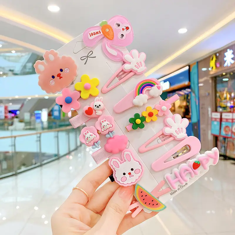 New Baby Girl 14-Piece Hairpin Set Cute Bangs Clip — feature 26