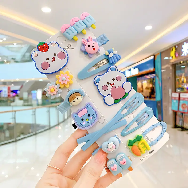 New Baby Girl 14-Piece Hairpin Set Cute Bangs Clip — feature 27