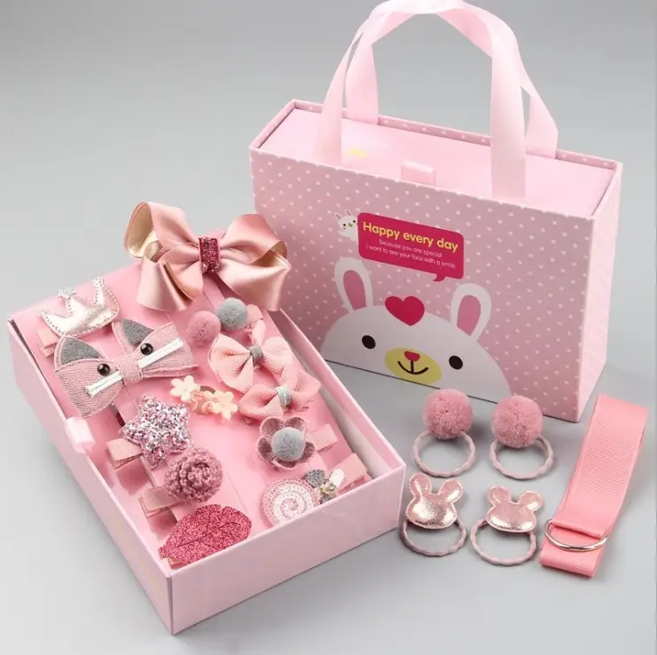 New Baby Girl 14-Piece Hairpin Set Cute Bangs Clip — feature 8