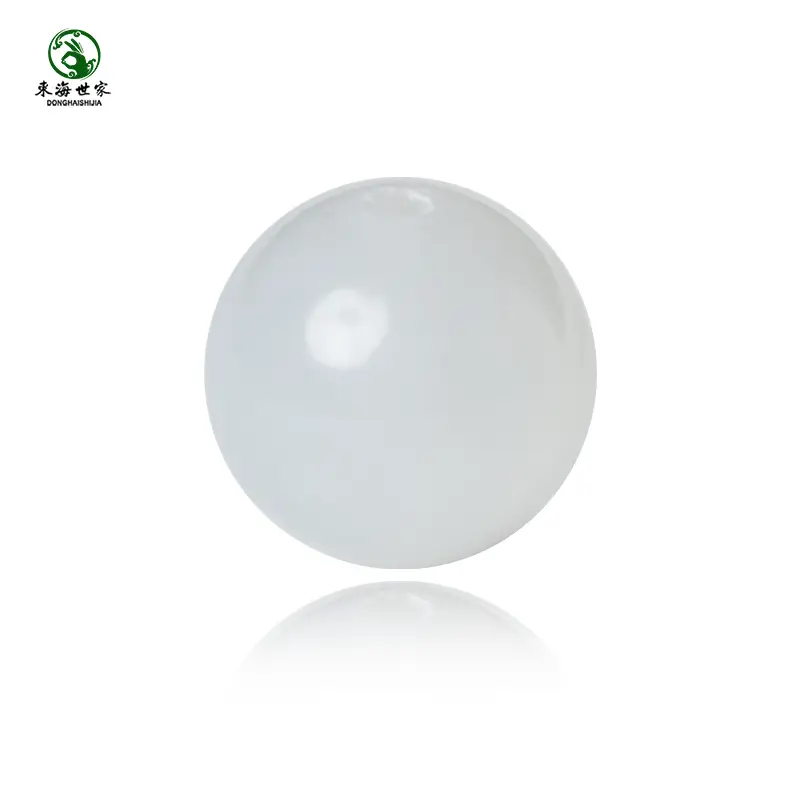 White Jade Single Bead Bracelet String - Image 6