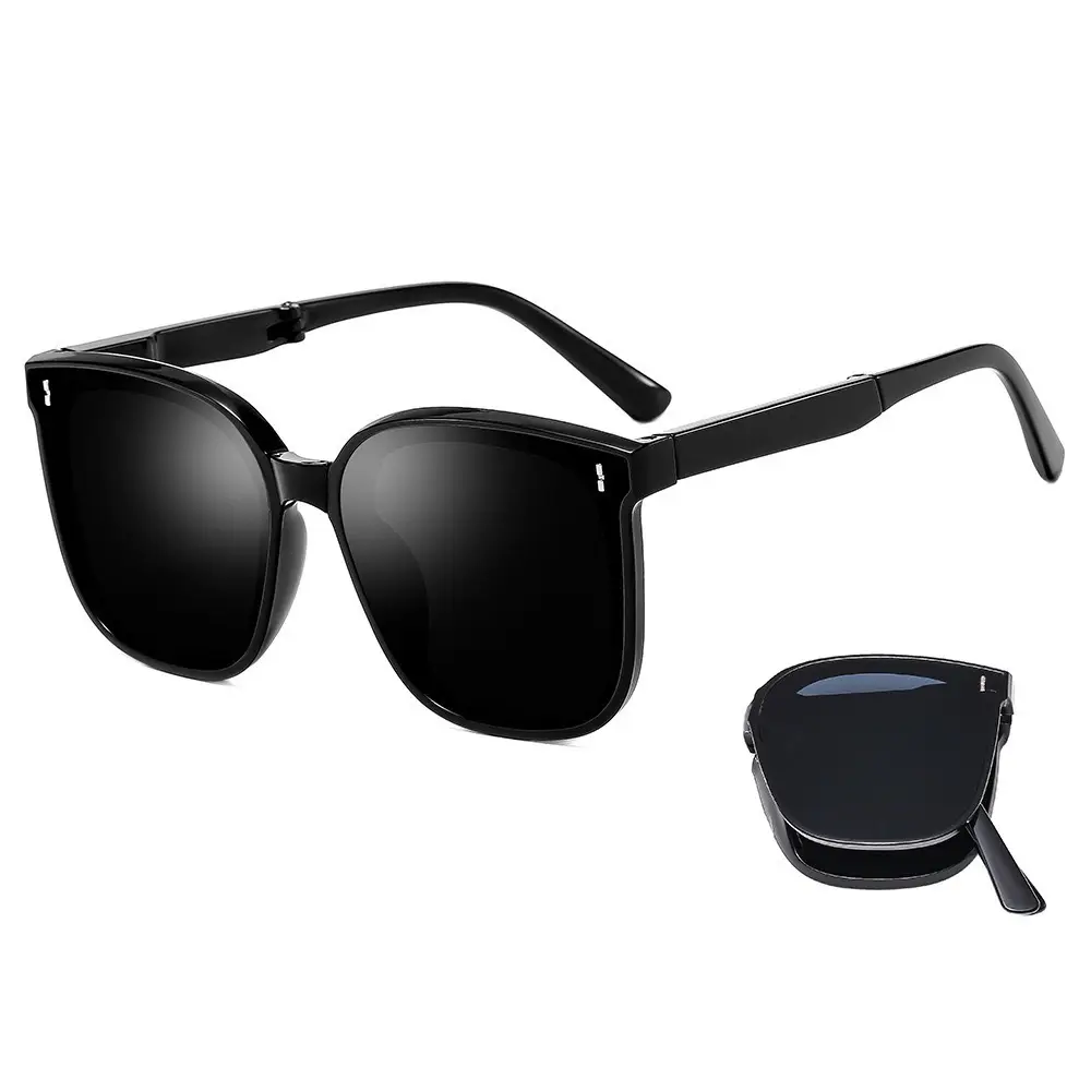 Folding Sunglasses Women Men Polarized Anti-Ultraviolet - Image 2