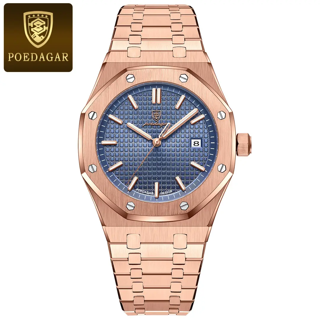 Swiss brand luxury men's watch new waterproof luminous luxury watch live foreign trade explosion a generation - Image 12